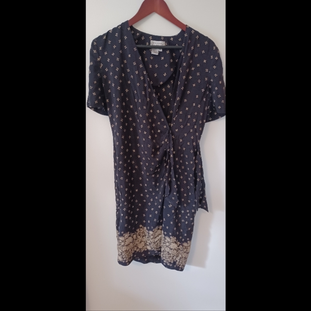 Adrianna Papell silk dress 8